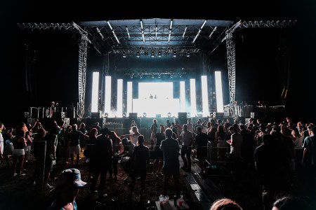 Andrew Taggart and Alex Pall of The Chainsmokers perform during the 'Safe & Sound' Drive-In Concert