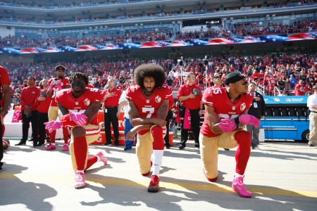 Colin Kaepernick's anthem protest is one of the enduring images of modern sports.