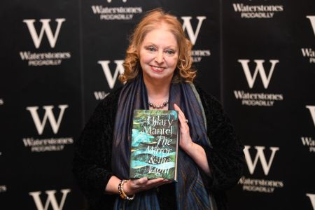 Hilary Mantel Signs Copies Of Her New Book The Mirror And The Light