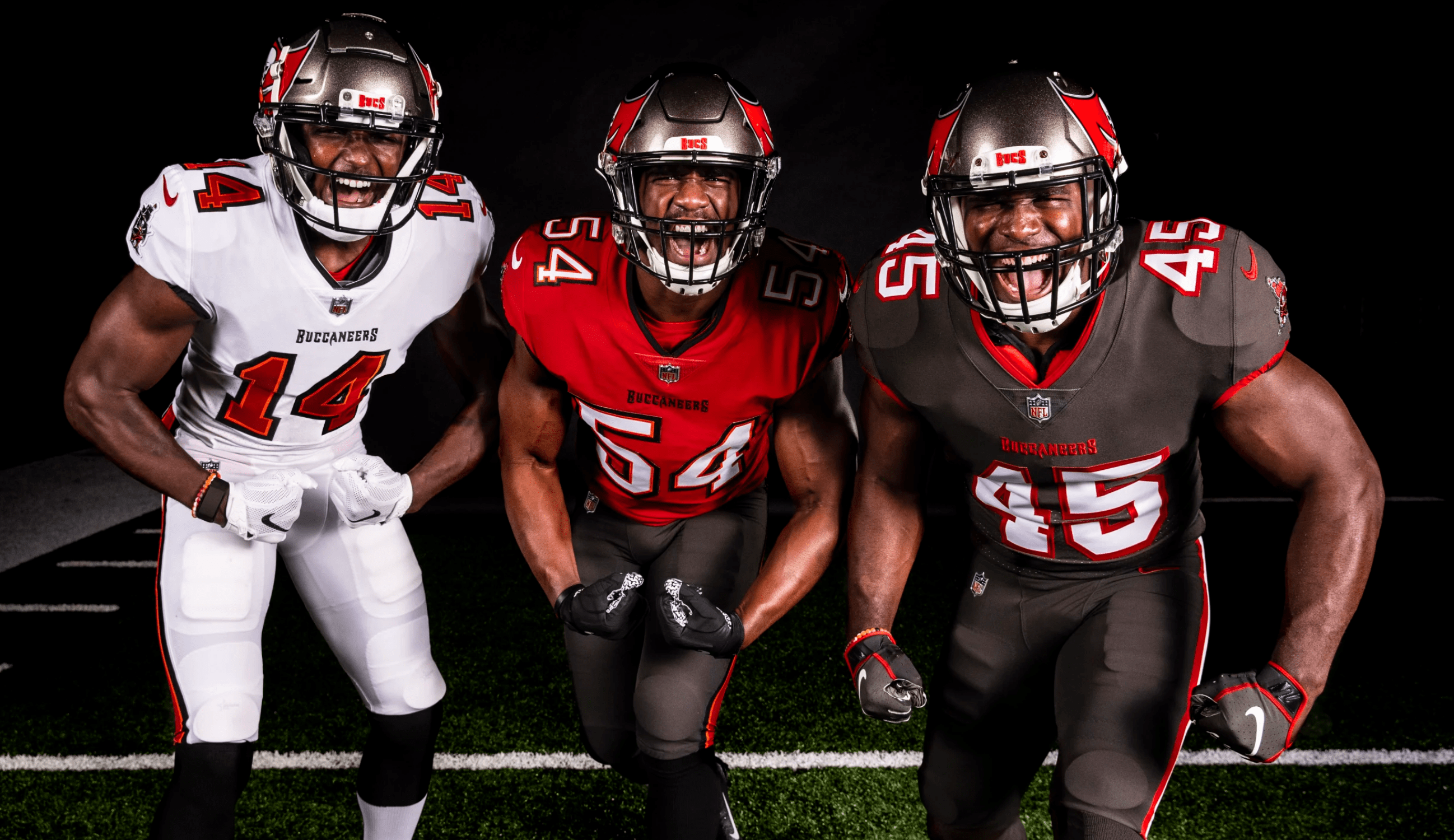 tampa bay buccaneers uniforms 2020