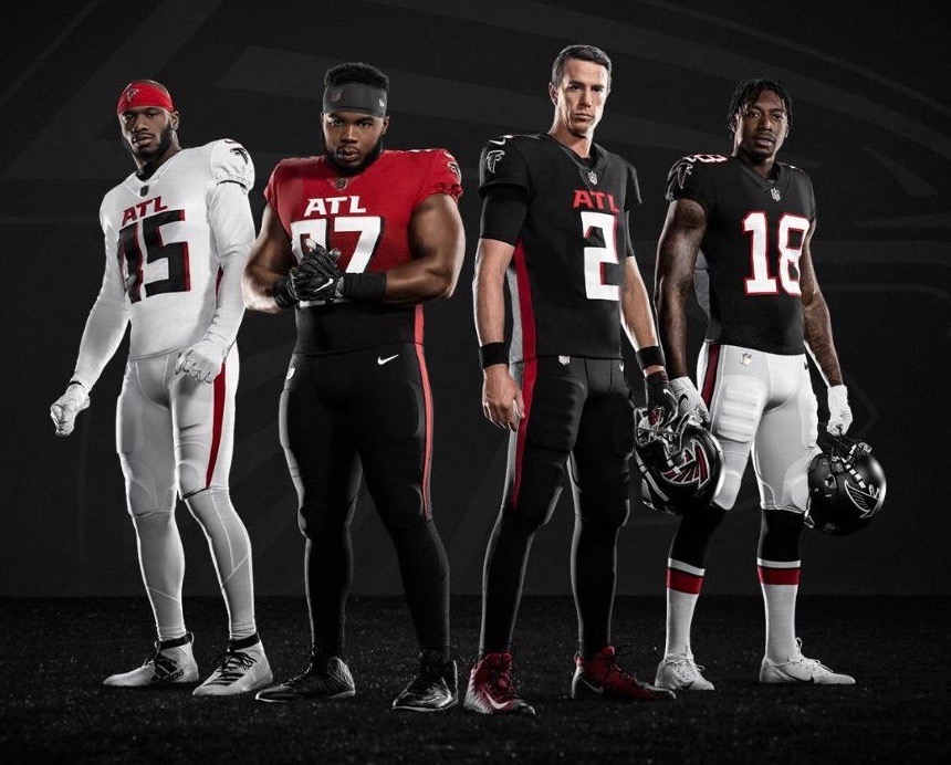 atlanta falcons uniforms 2020