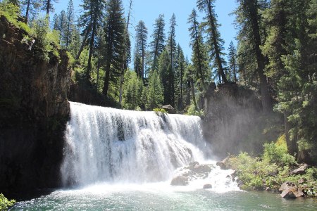 Middle McCloud Falls