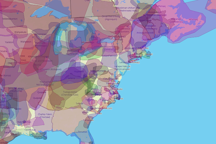 Native Lands map