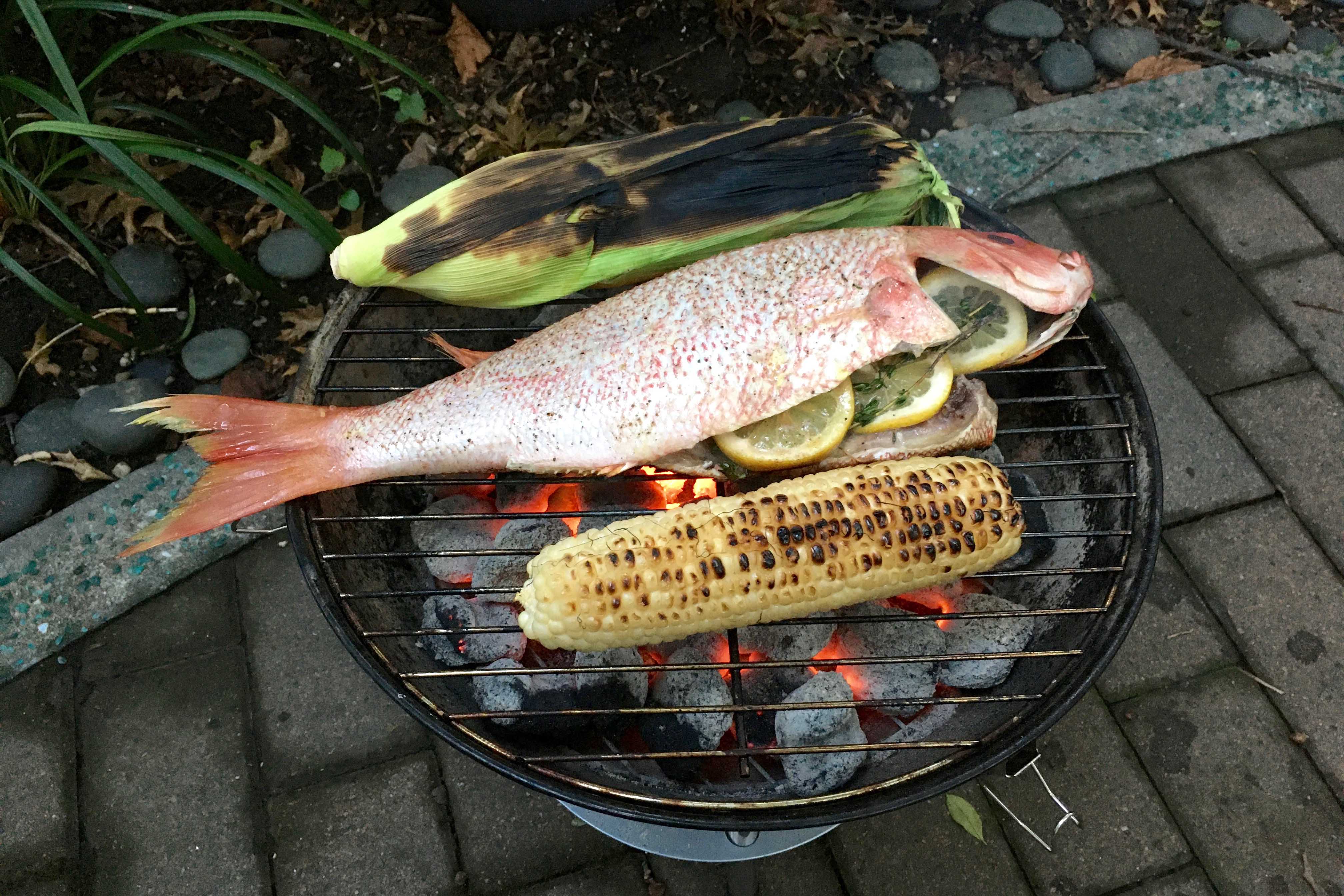 grilling seafood