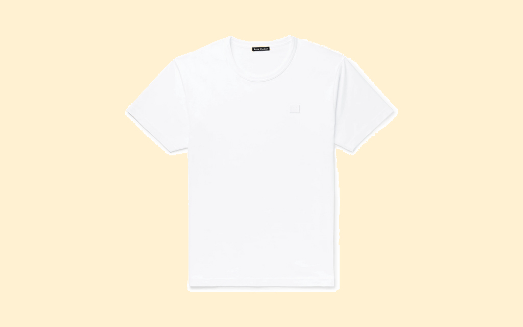 Acne Studios Logo-Appliquéd Cotton-Jersey T-Shirt