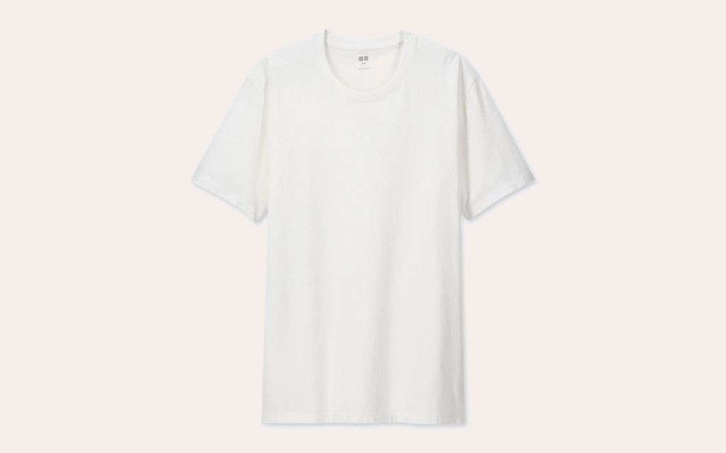 Uniqlo Men Supima Cotton Crew Neck Short-Sleeve T-Shirt