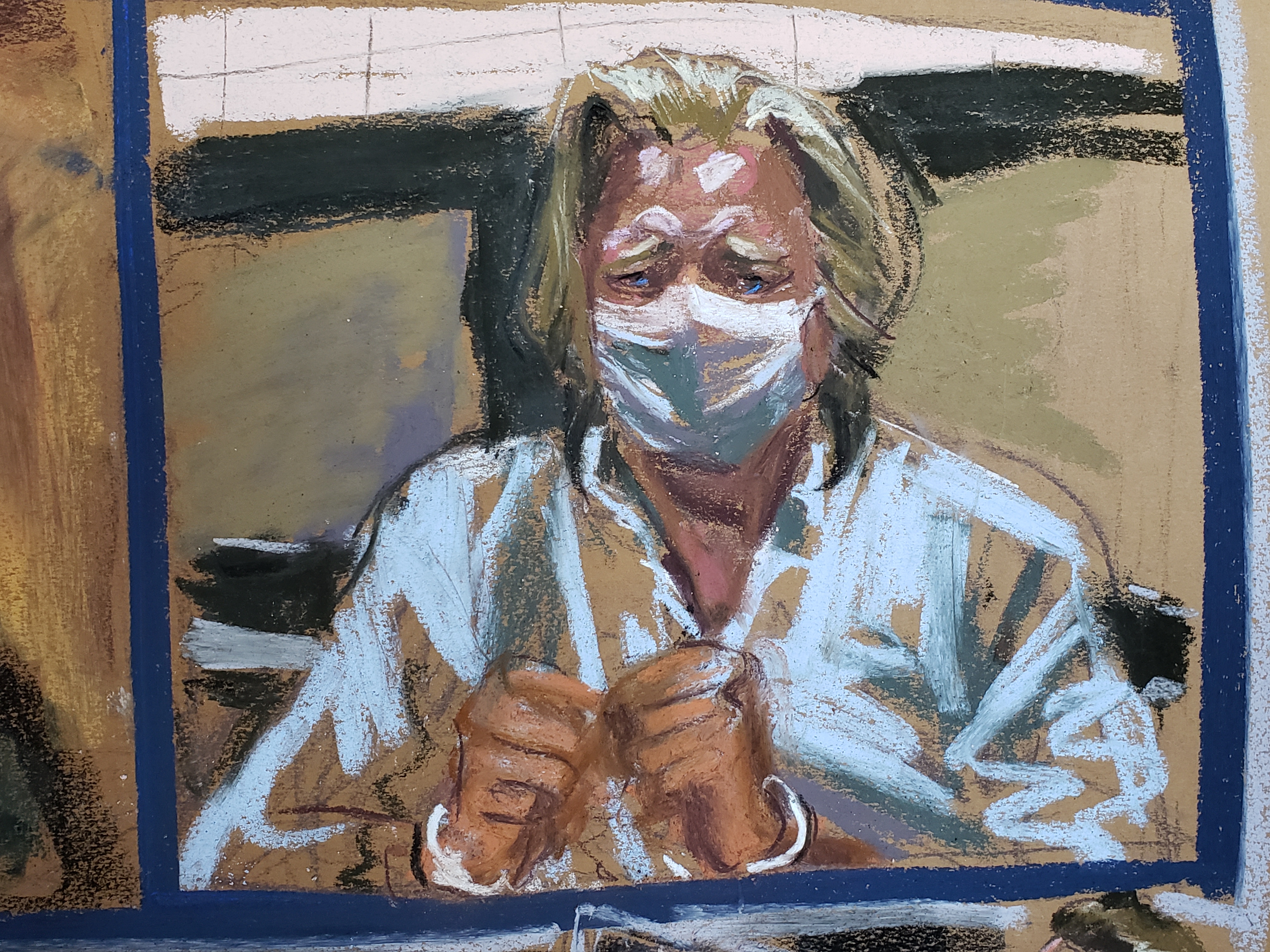 Jane Rosenberg courtroom sketch