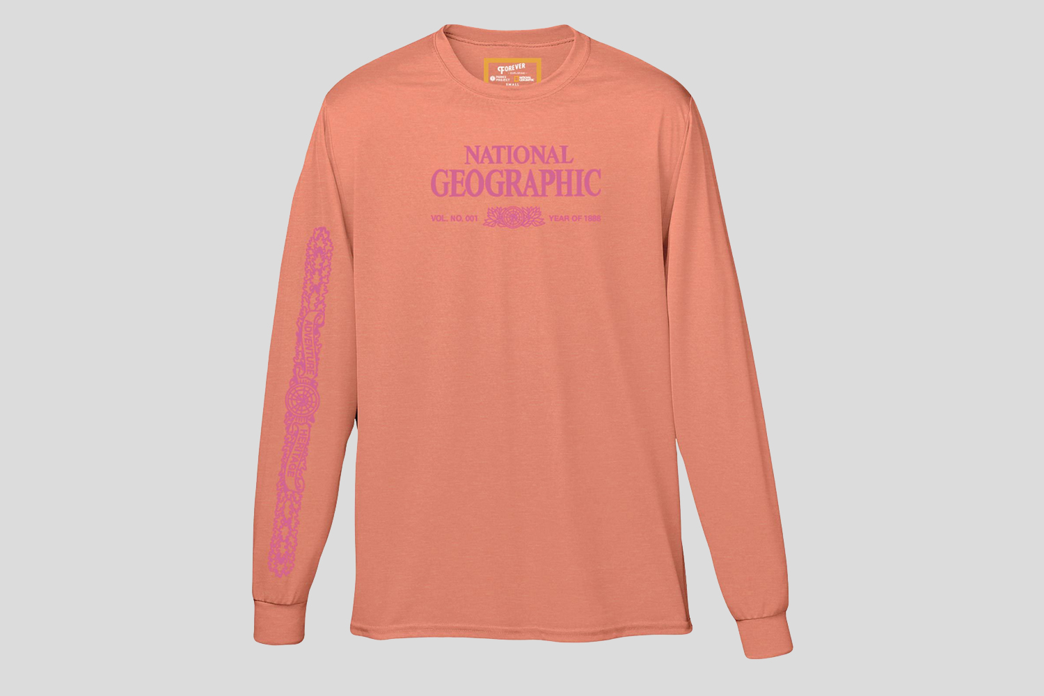 National Geographic X Parks Project Legacy Puffy Print Long Sleeve