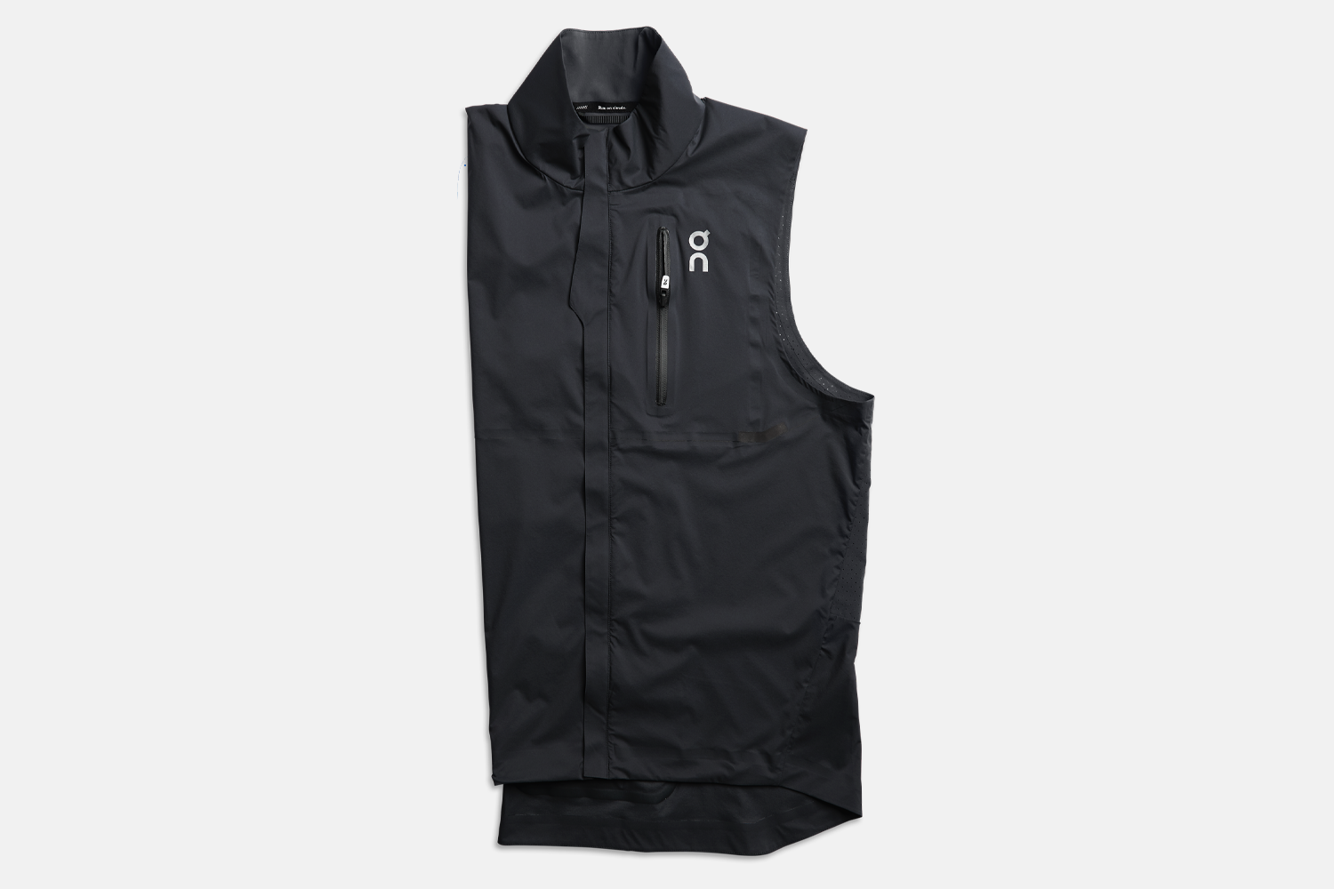 on running weather vest