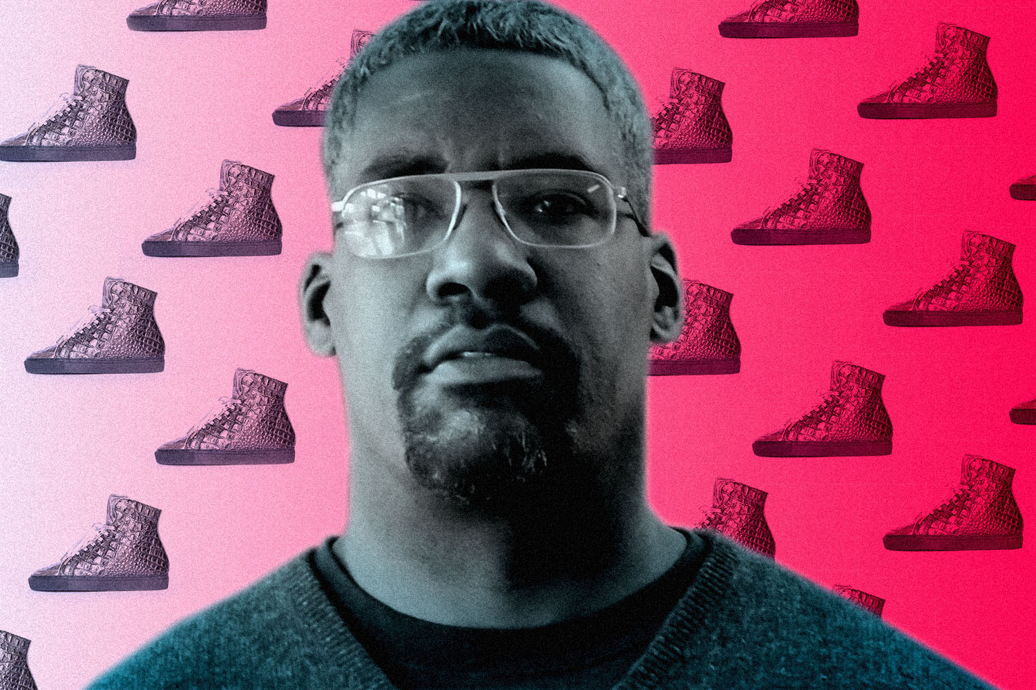 Chicago sneaker maker Yohance Joseph Lacour