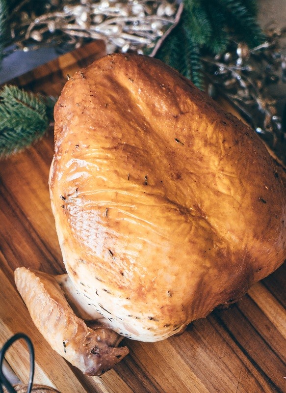 A KellyBronze turkey from Dickson’s Farmstand Meats.