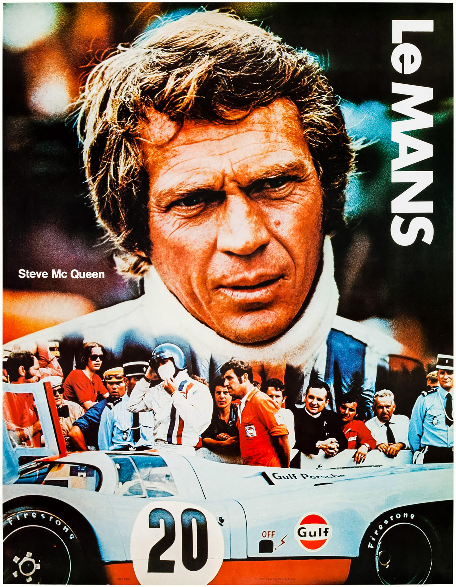 steve mcqueen le mans poster