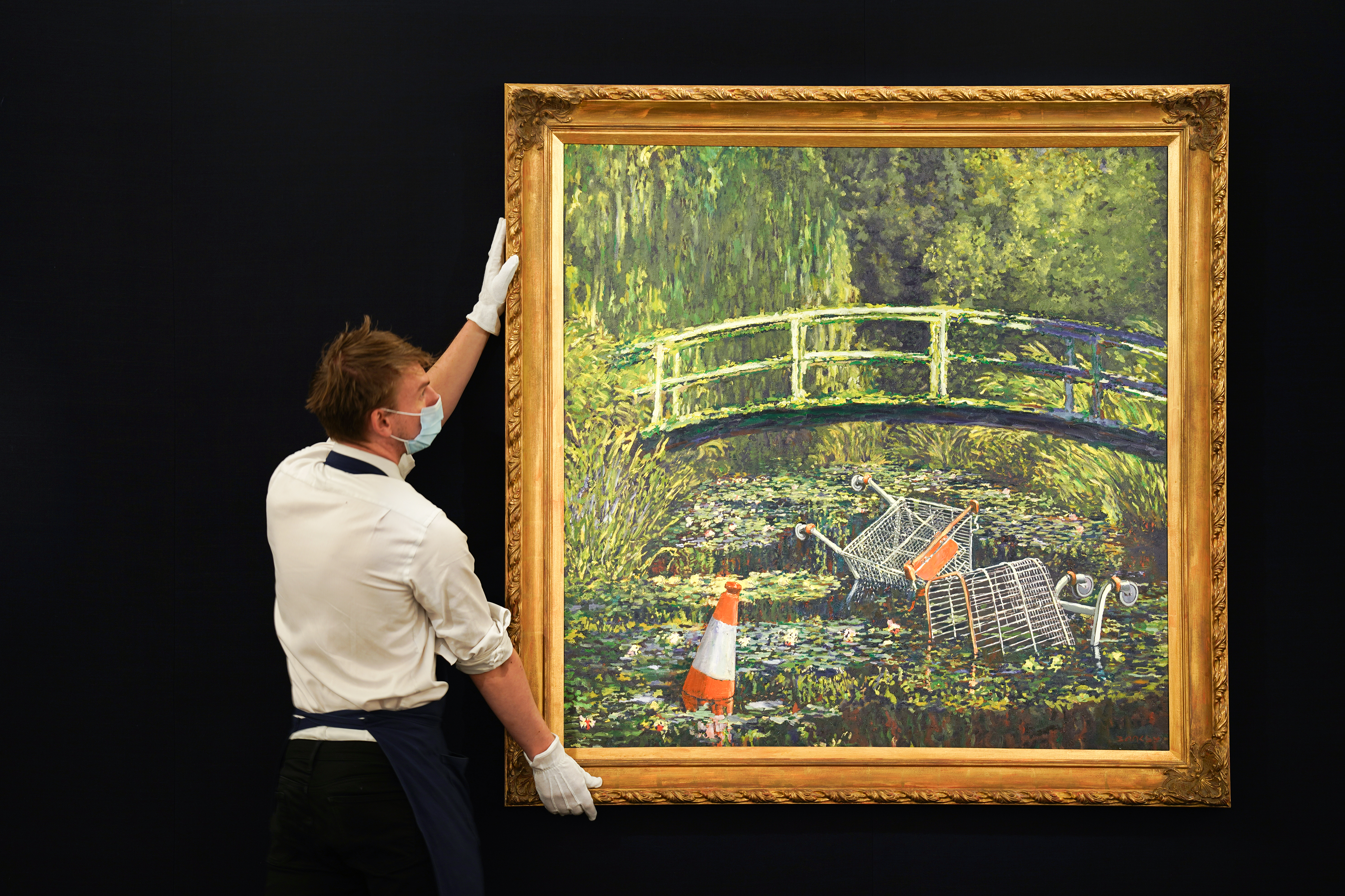 banksy's "show me the monet"