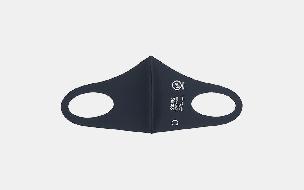 Neighborhood Guardian-2 Logo-Print Nylon-Blend Face Mask