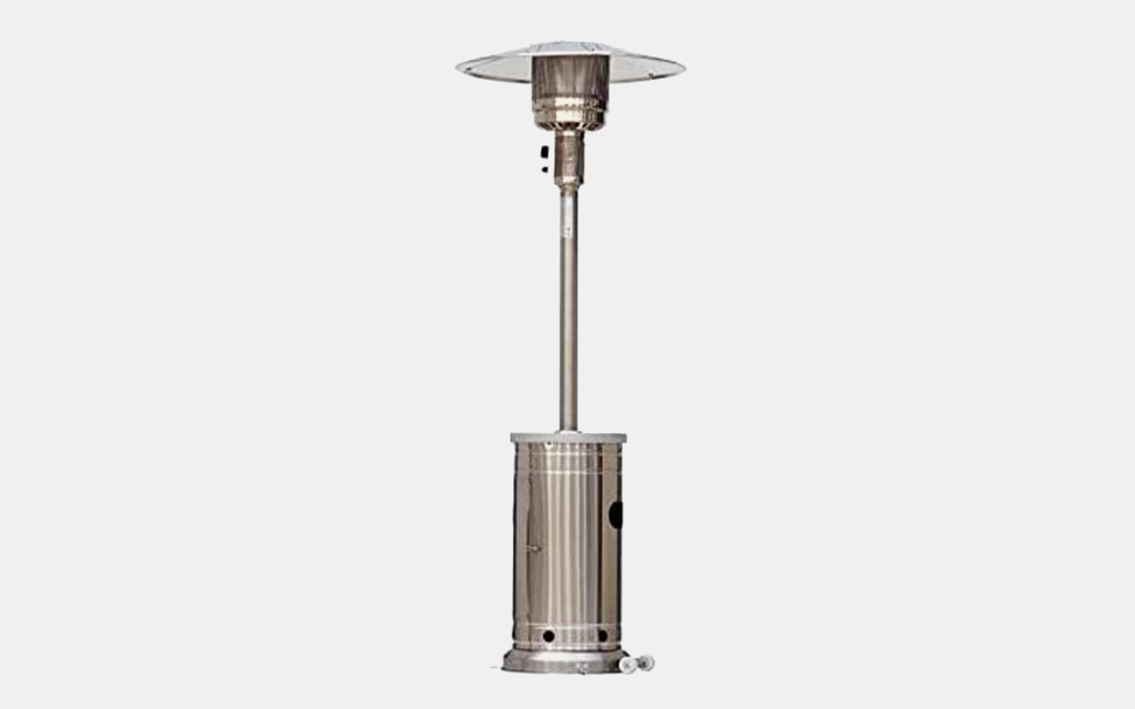 Garden Treasures 48000-BTU Stainless Steel Floorstanding Liquid Propane Patio Heater