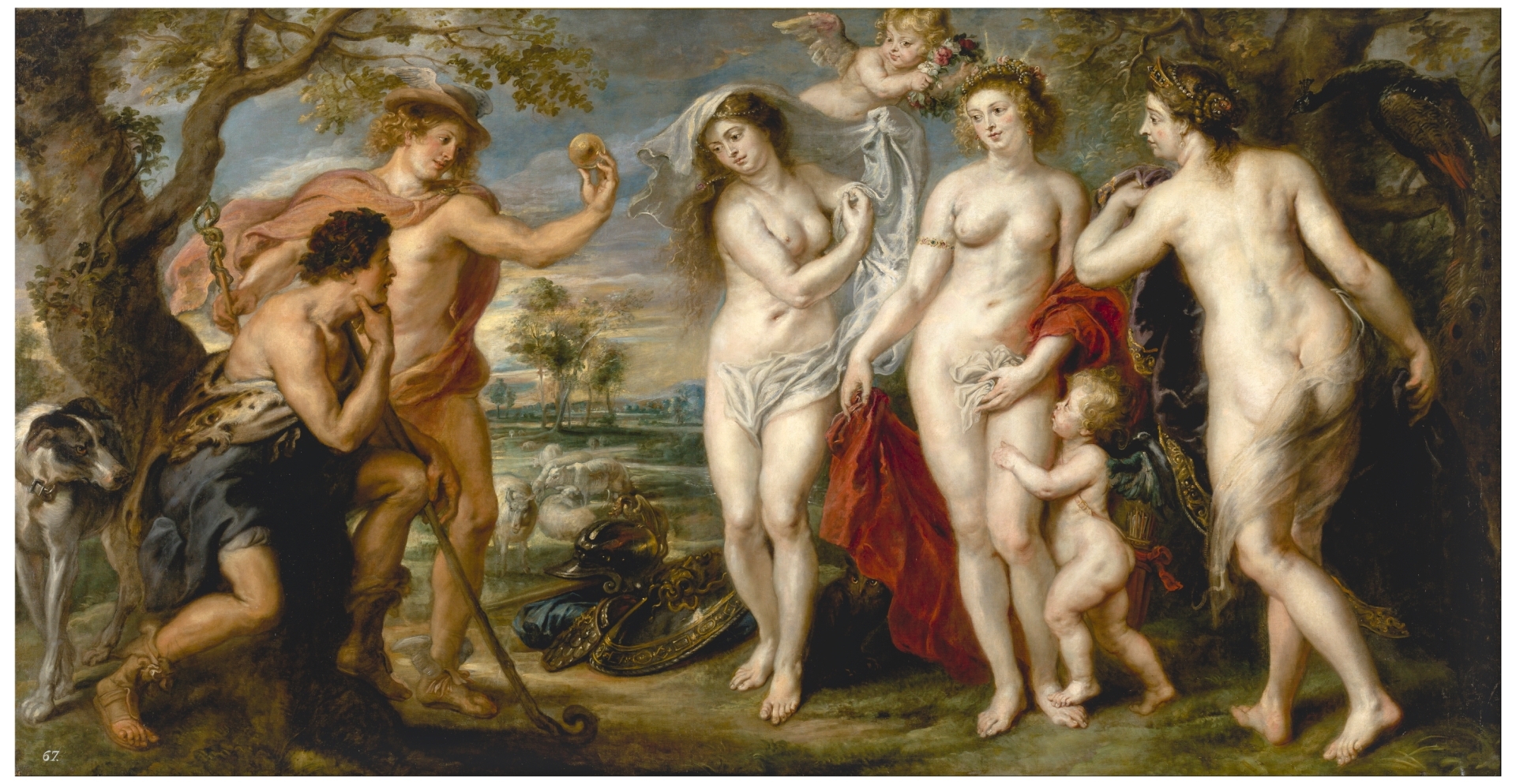 judgment of paris rubens