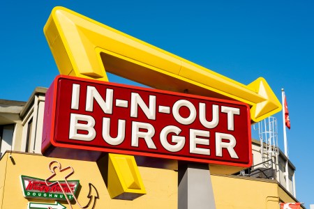 In-N-Out Burger sign