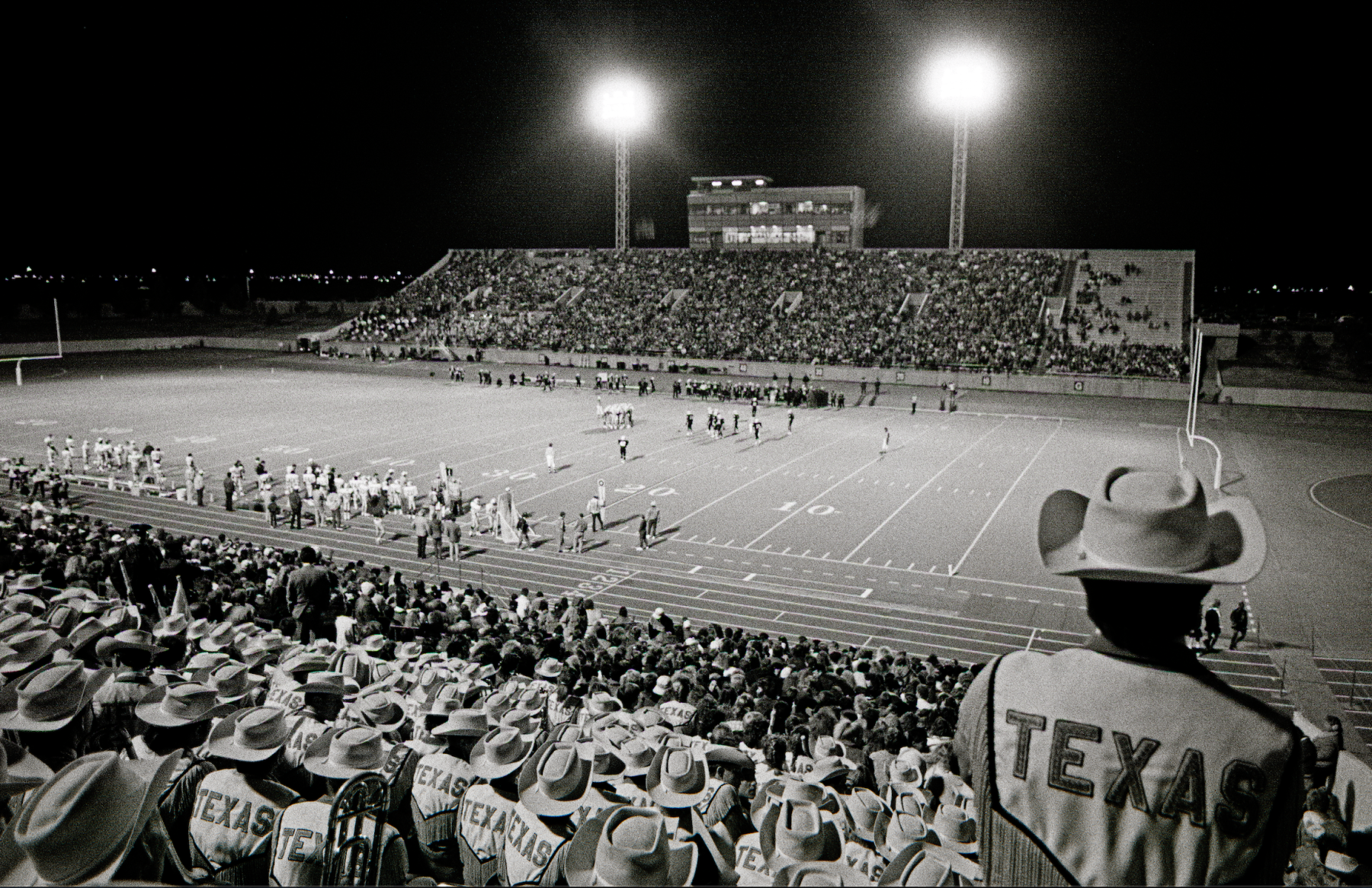 Permian football was a big enough draw that the University of Texas band made an appearance at Ratliff Stadium.<br><br>“Ratliff Stadium was built in 1982 and it holds just over 19,000 people. For a high school football stadium, that's pretty amazing,” Clark says. “I think it was built for $6 million — and that's in 1982 money. There's a college team, University of Texas at Permian Basin, that actually played there on Saturdays. That night, the University of Texas band came to play at halftime of the high school football game. It shows the power of the program, that they could pull in a group as impressive as that to come play at a high school. That's just not normal.”