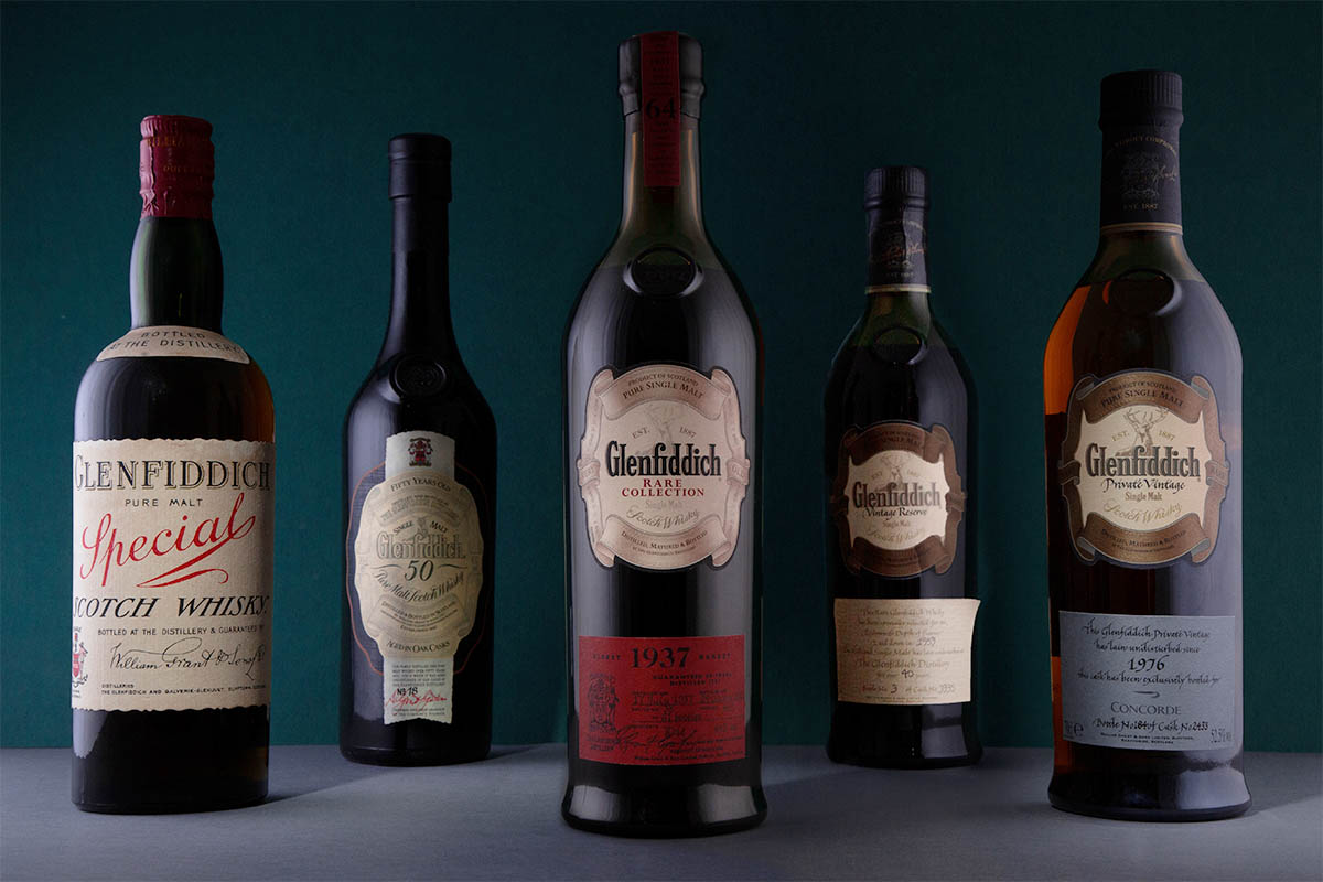 Glenfiddich rare whiskies