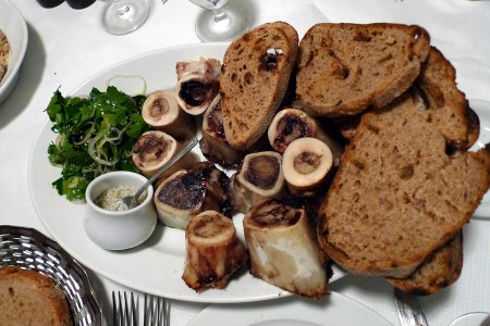 Beef marrow and toast from St. John Restaurant