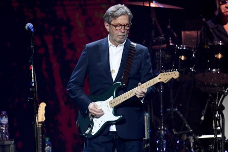 Eric Clapton playing guitar