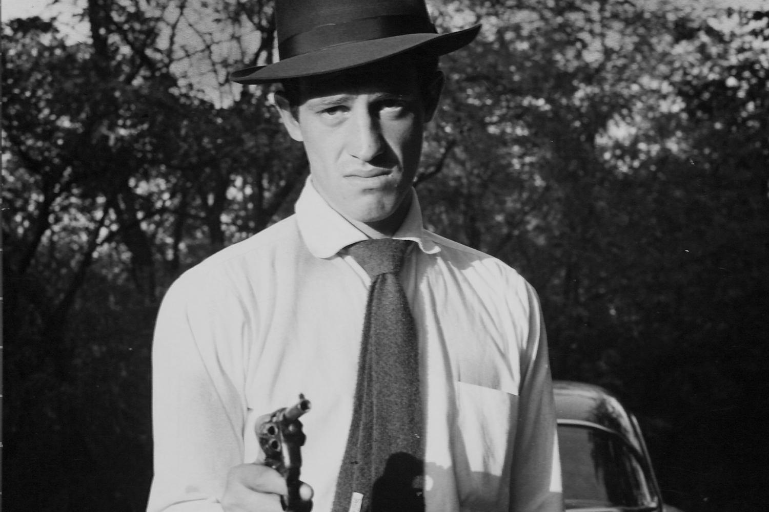 Jean Paul Belmondo in a bout de souffle