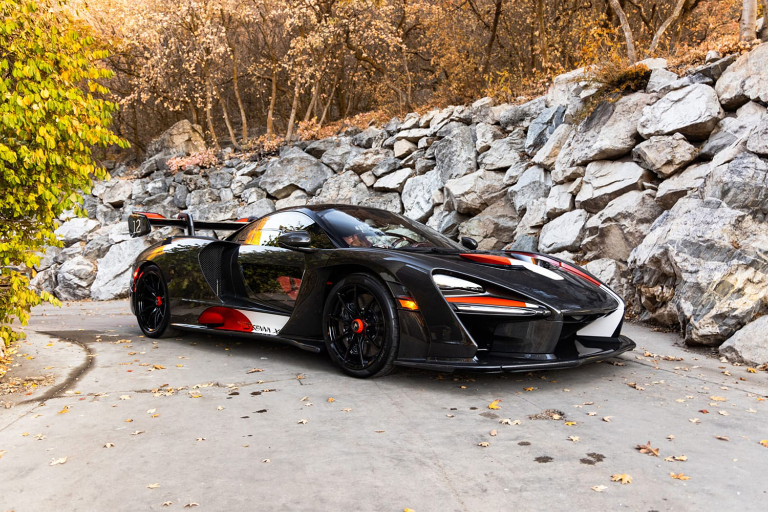 Post Malone McLaren Senna car