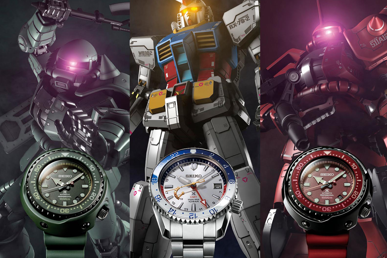 Seiko x Gundam