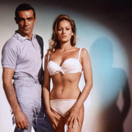 Sean Connery with Ursula Andress in "Dr. No"