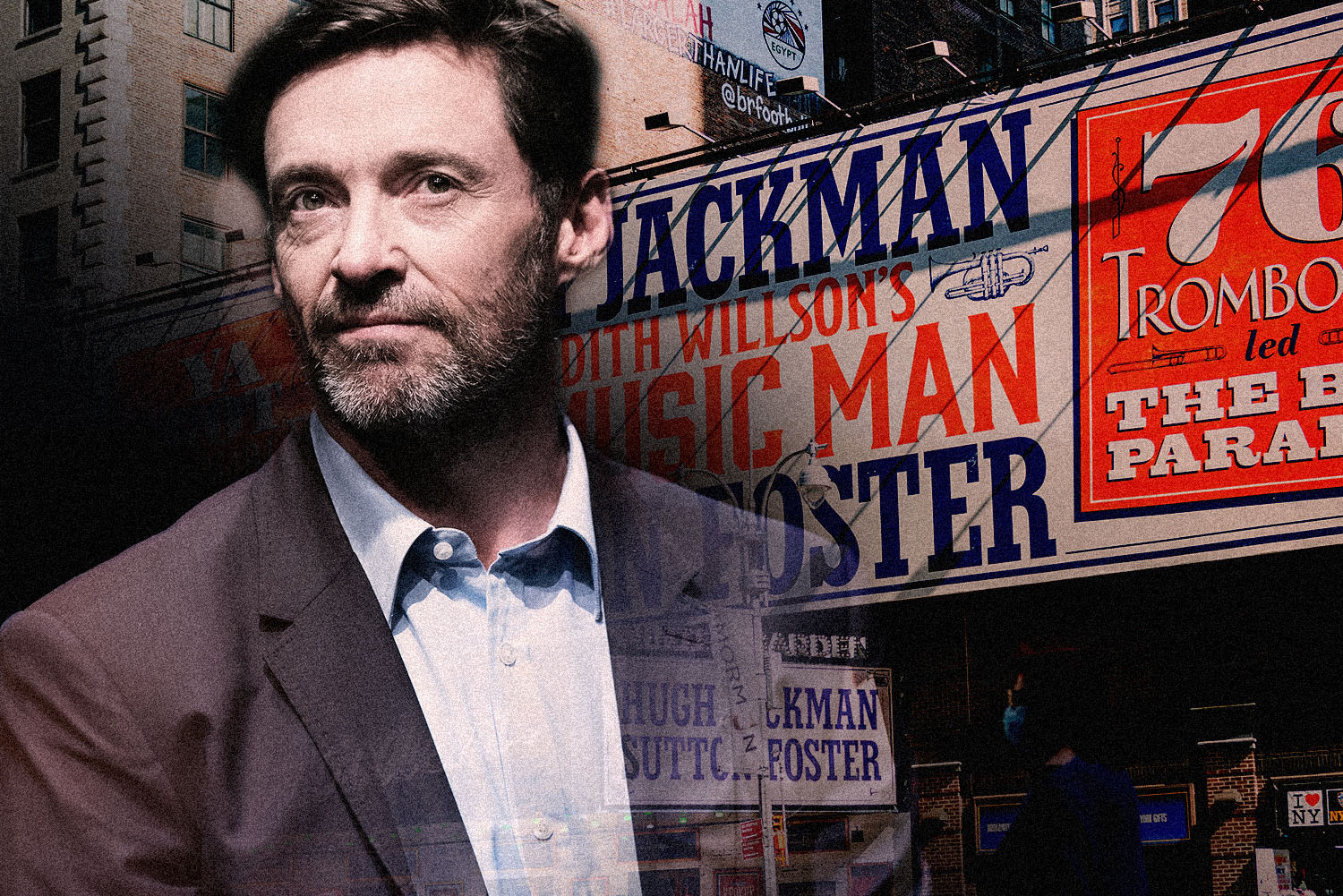 Hugh Jackman The Music Man Broadway