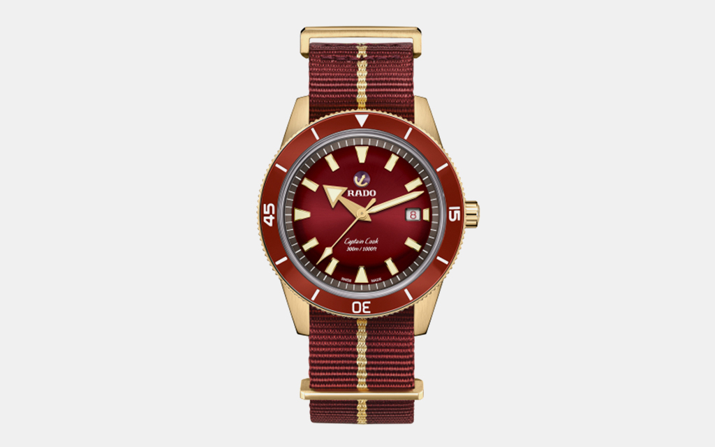 Rado Captain Cook Bronze Burgundy