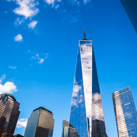 One World Trade Center in New York City, USA.