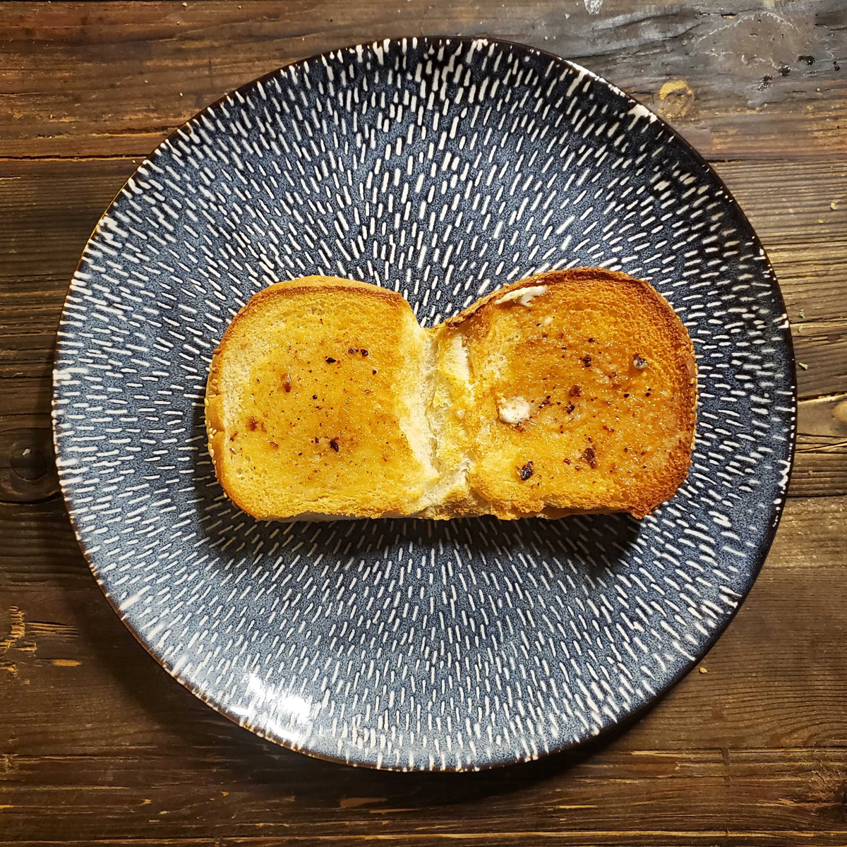 garlic bread hamburger bun