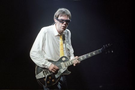 Neil Young Performs At Wembley Arena In London