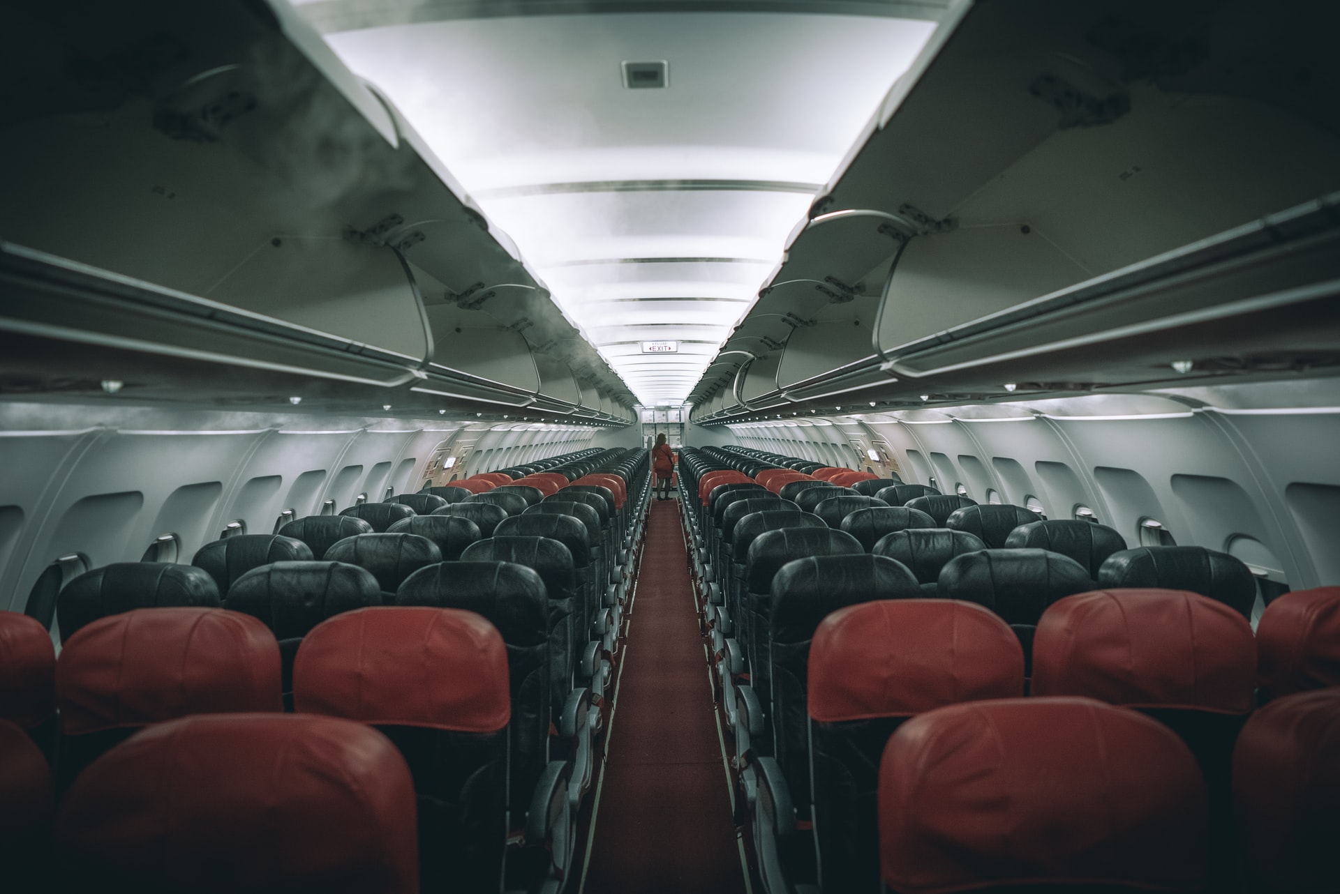 Plane interior