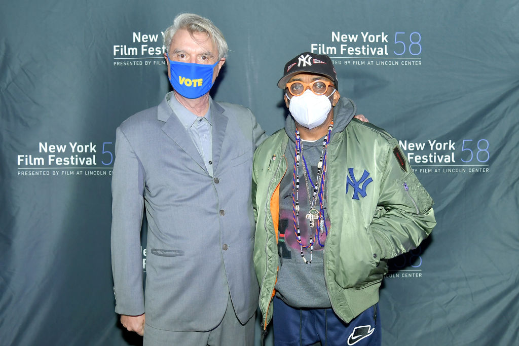 David Byrne and Spike Lee