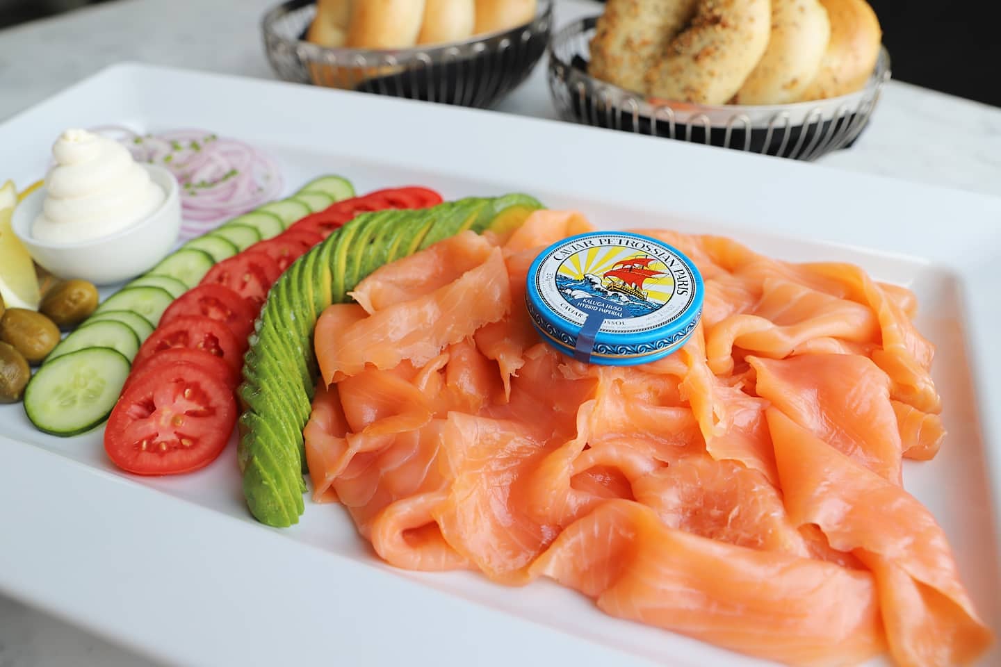 petrossian smoked salmon