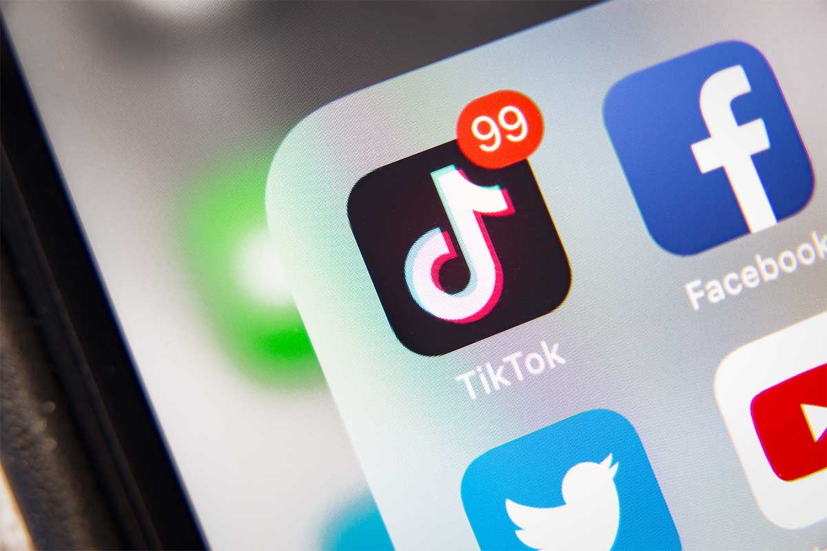 TikTok iPhone app