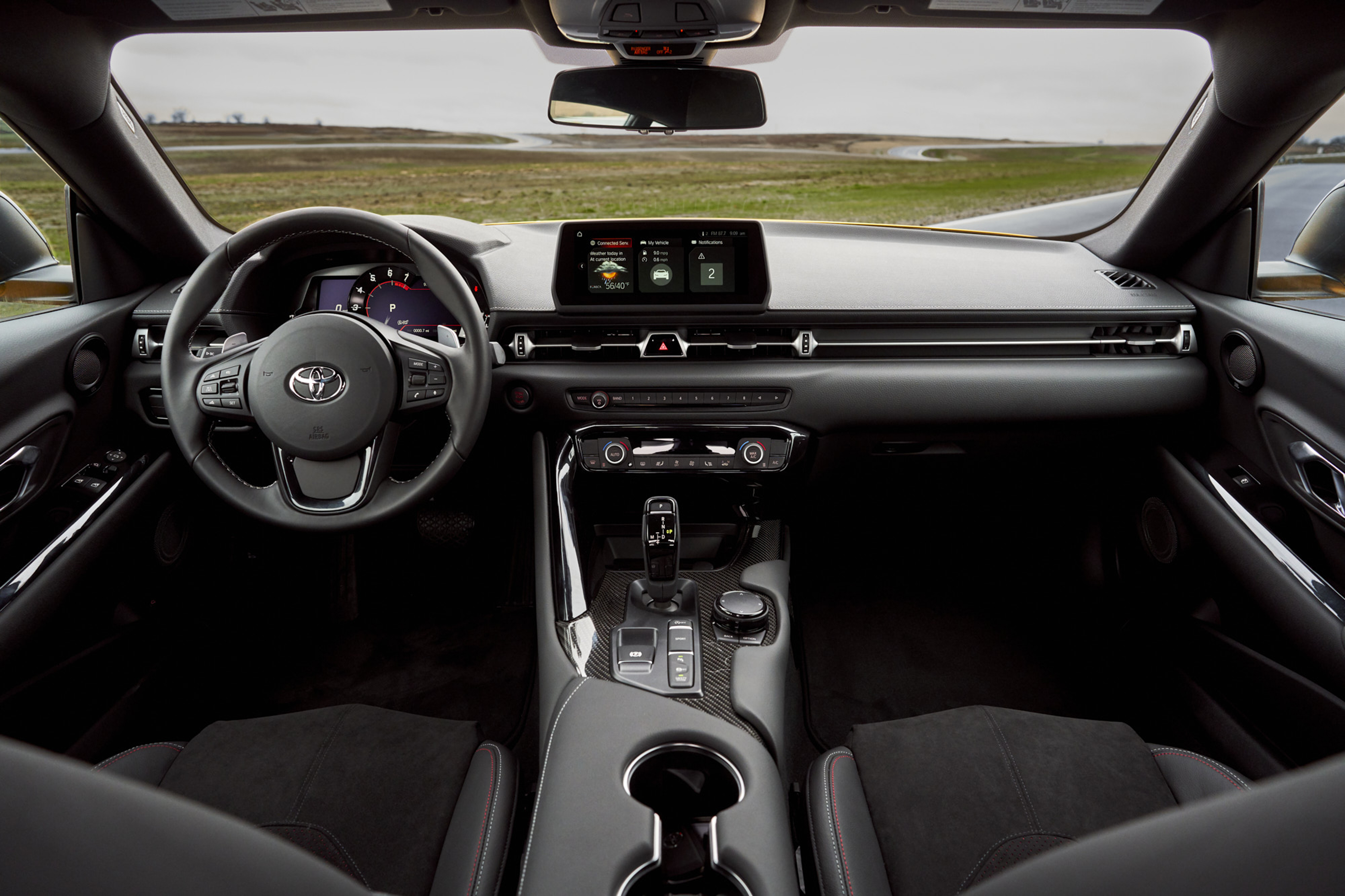 2021 Toyota Supra interior