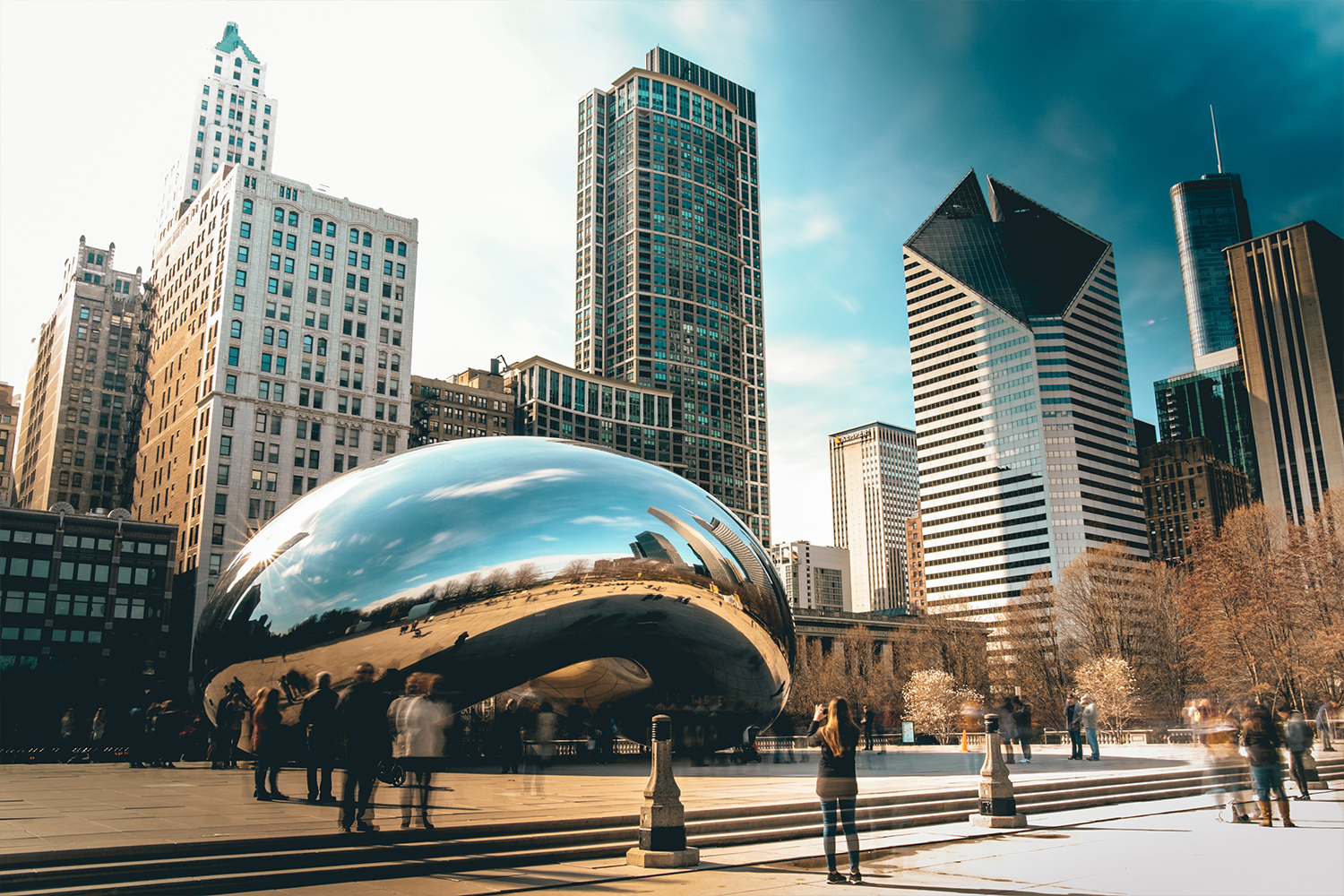 The Bean in Millennium Park