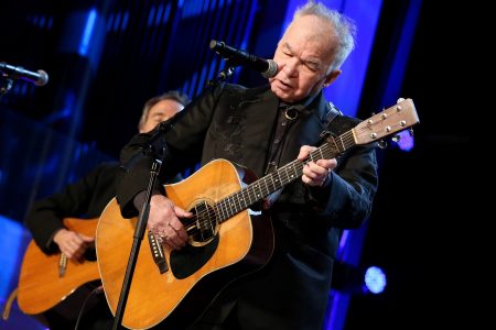 John Prine performs at the Country Music Hall of Fame and Museum on September 25, 2019 in Nashville, Tennessee.