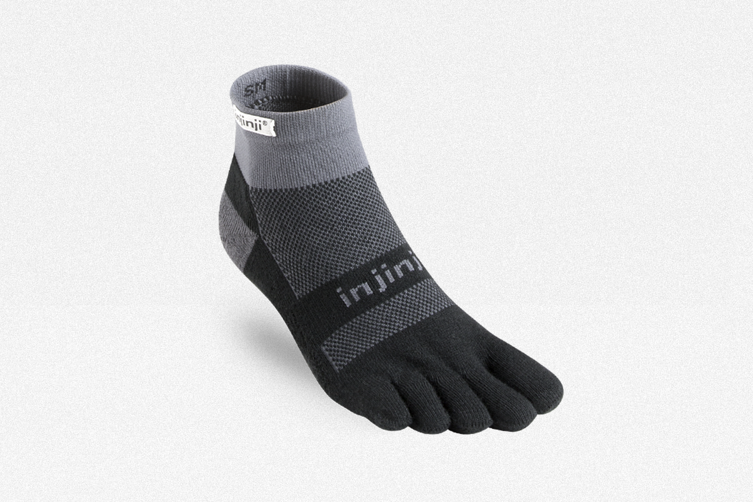 Injinji Run Midweight Mini-Crew Running Socks