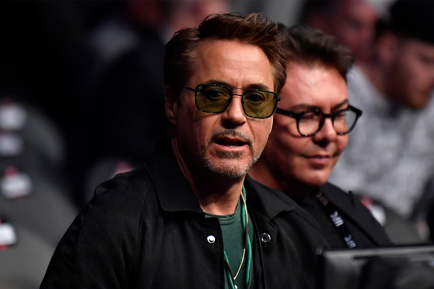 Robert Downey Jr. at a UFC event