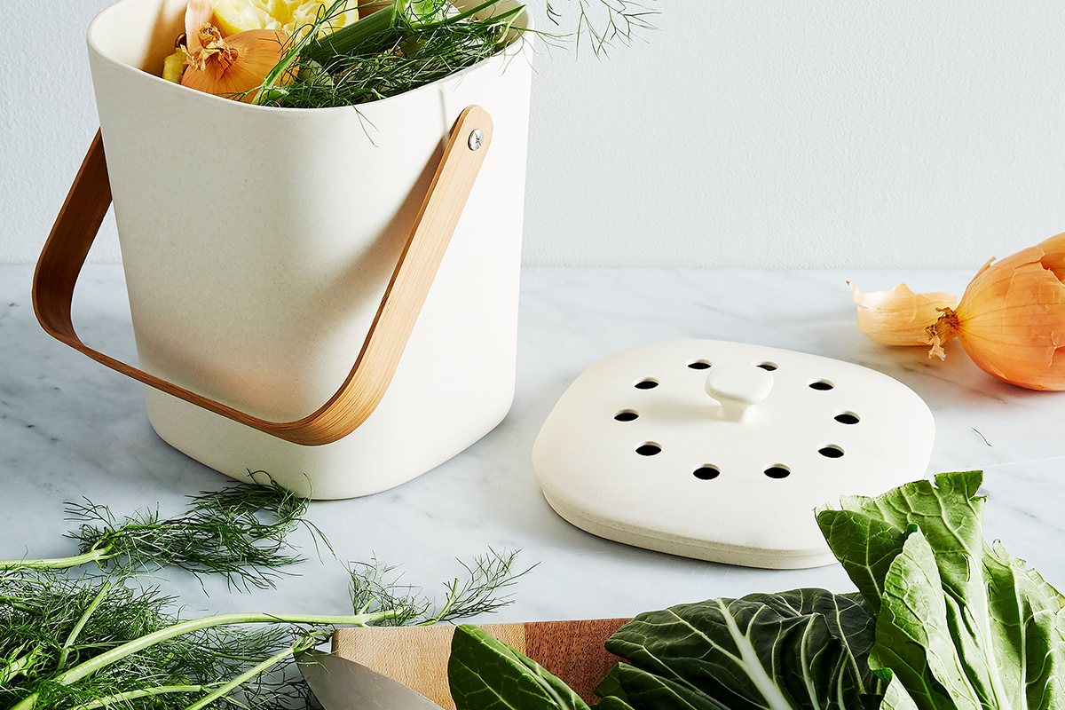 Photo of a Bamboozle Bamboo Compost Bin