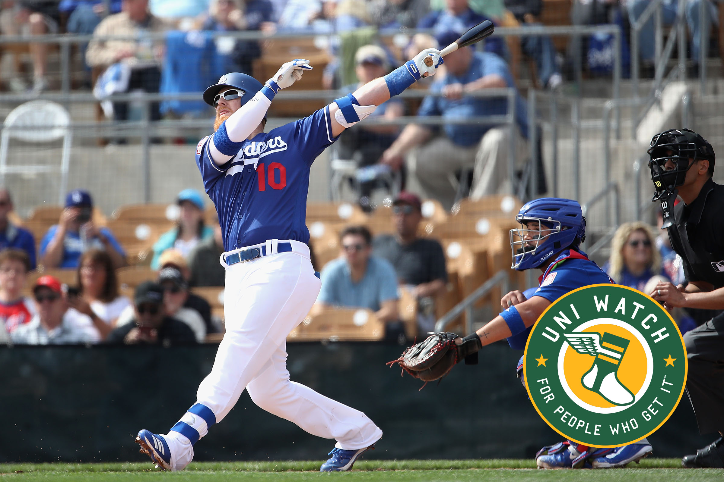 justin turner in dodgers spring training uniform