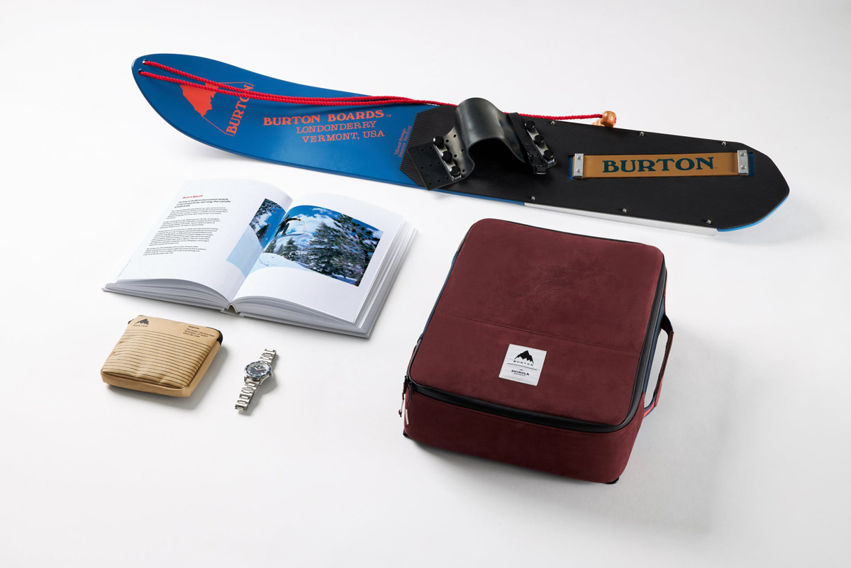 Burton x Shinola Great Americans Collaboration Jake Burton Gift Set