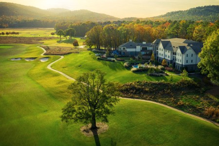 Pursell FamLinks aerial shot