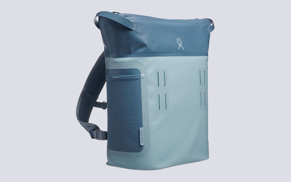 Hydro Flask Day Escape Backpack Cooler in light blue