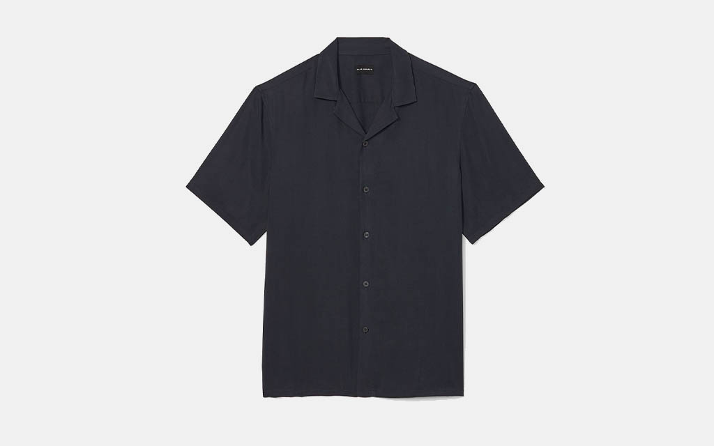 Club Monaco Camp Collar Shirt