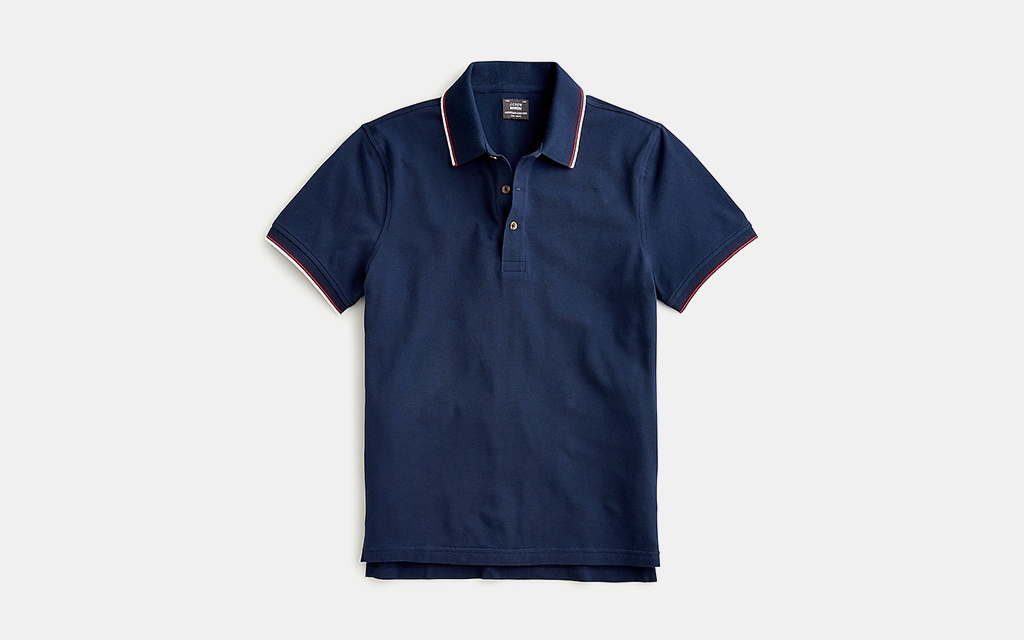 J.Crew Bowery Egyptian Cotton Pique Polo Shirt